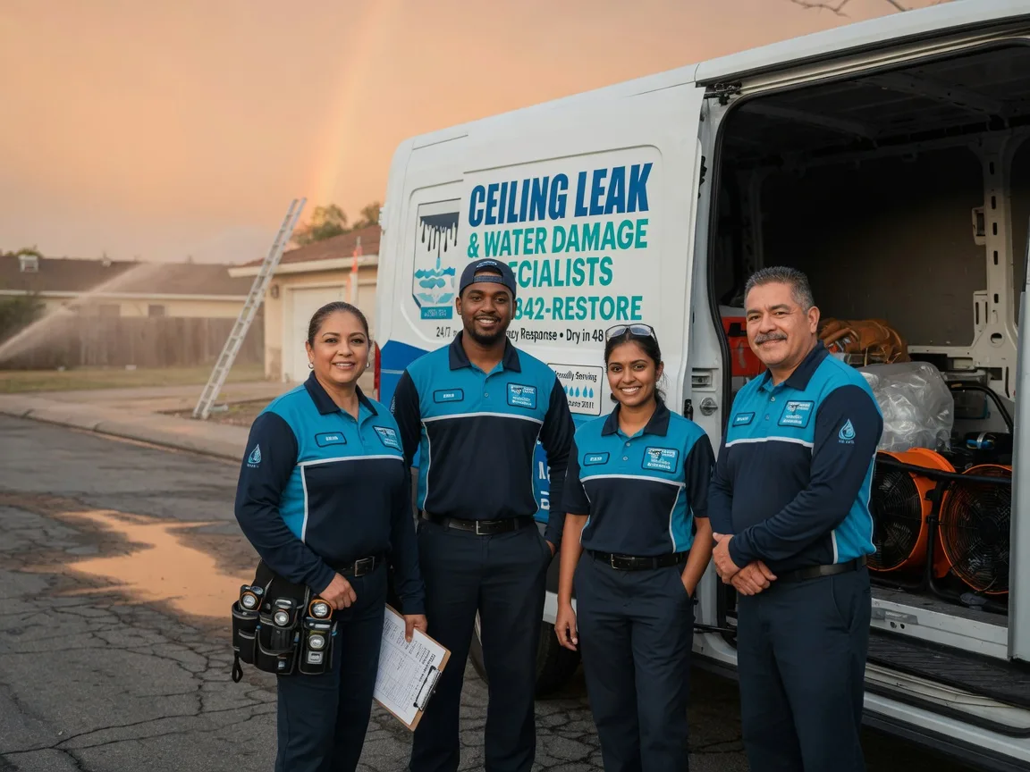 Ceiling Leak Cleanup company in Wolfe City, TX