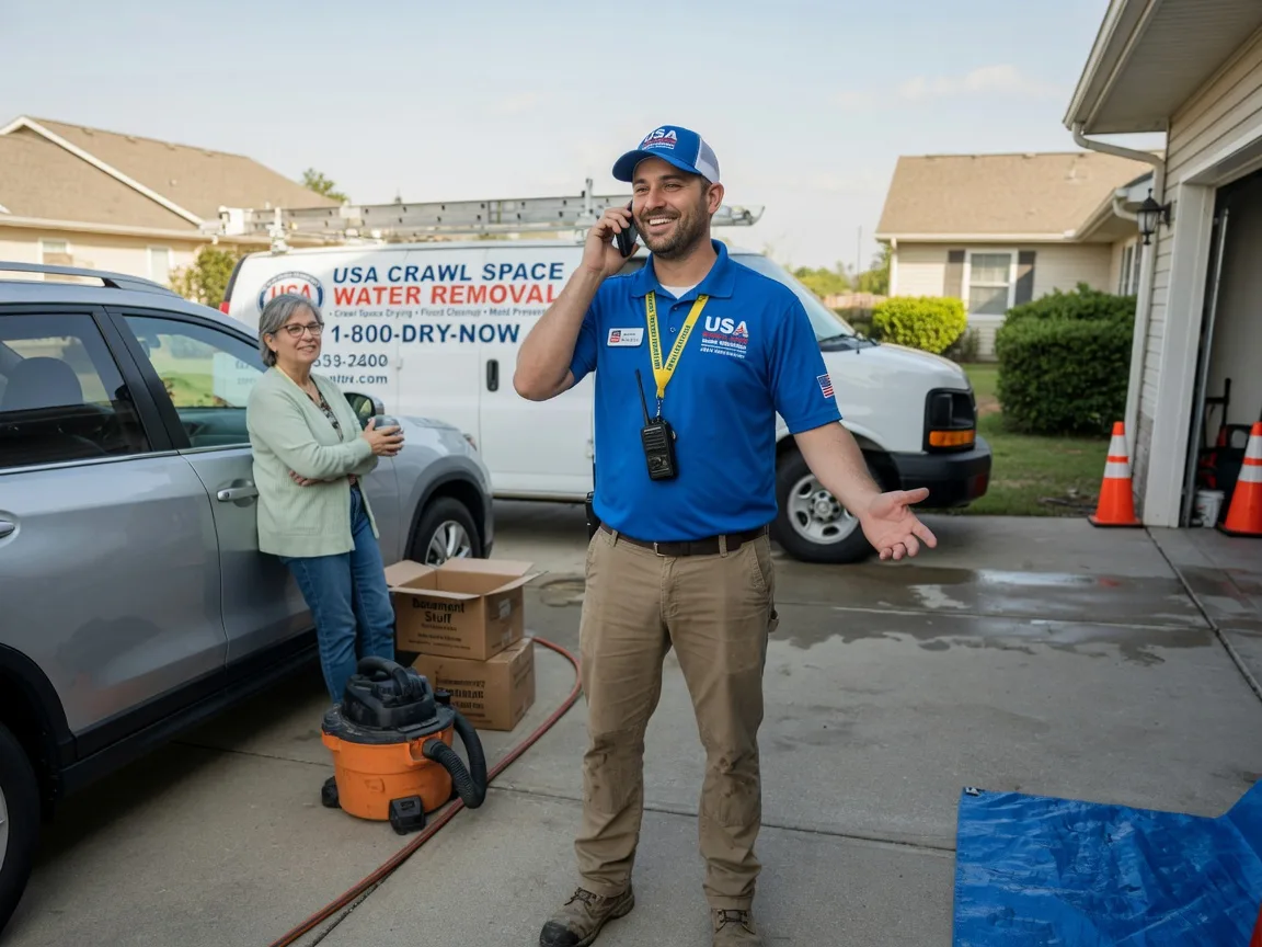 Crawl Space Water Removal Wolfe City, TX FAQs